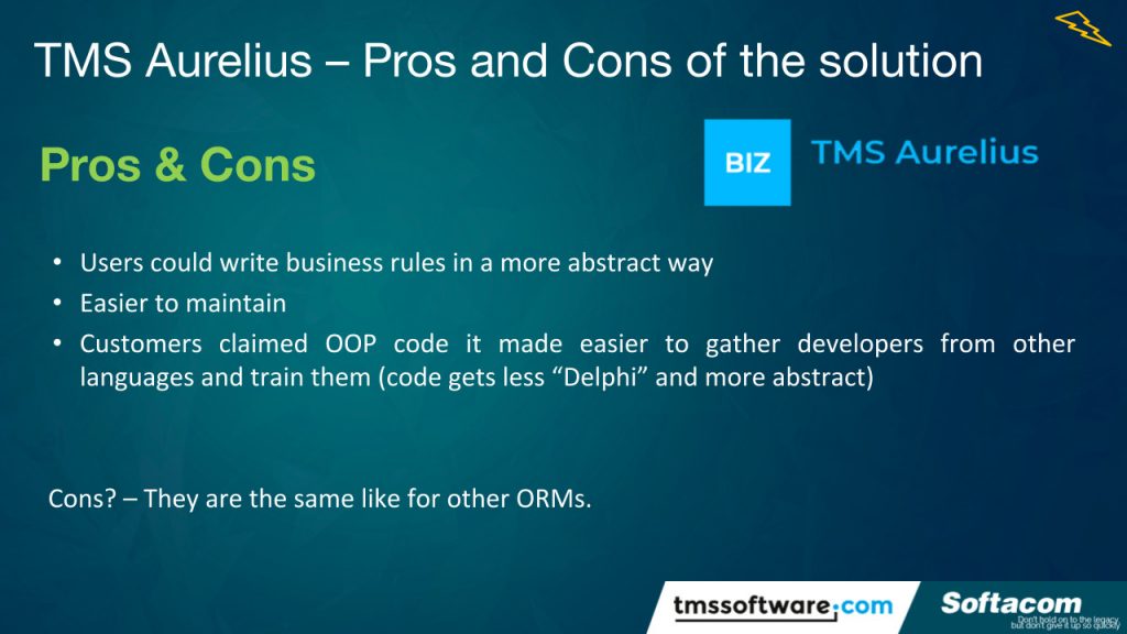 TMS Aurelis - Pros and Cons 