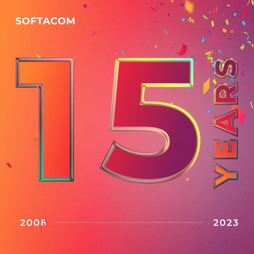 15 years of Softacom