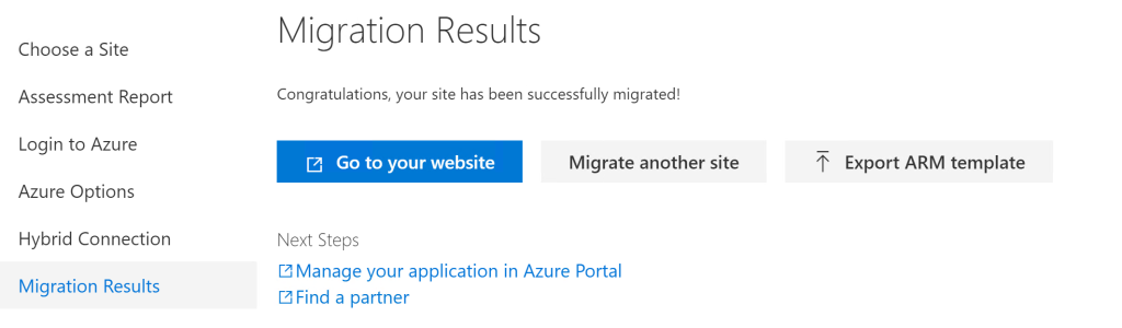 Execute phased application migration to Azure