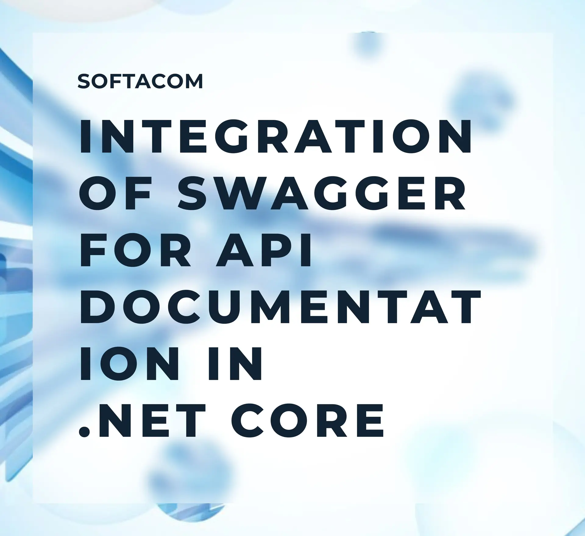 Integration of Swagger with a .NET Core project
