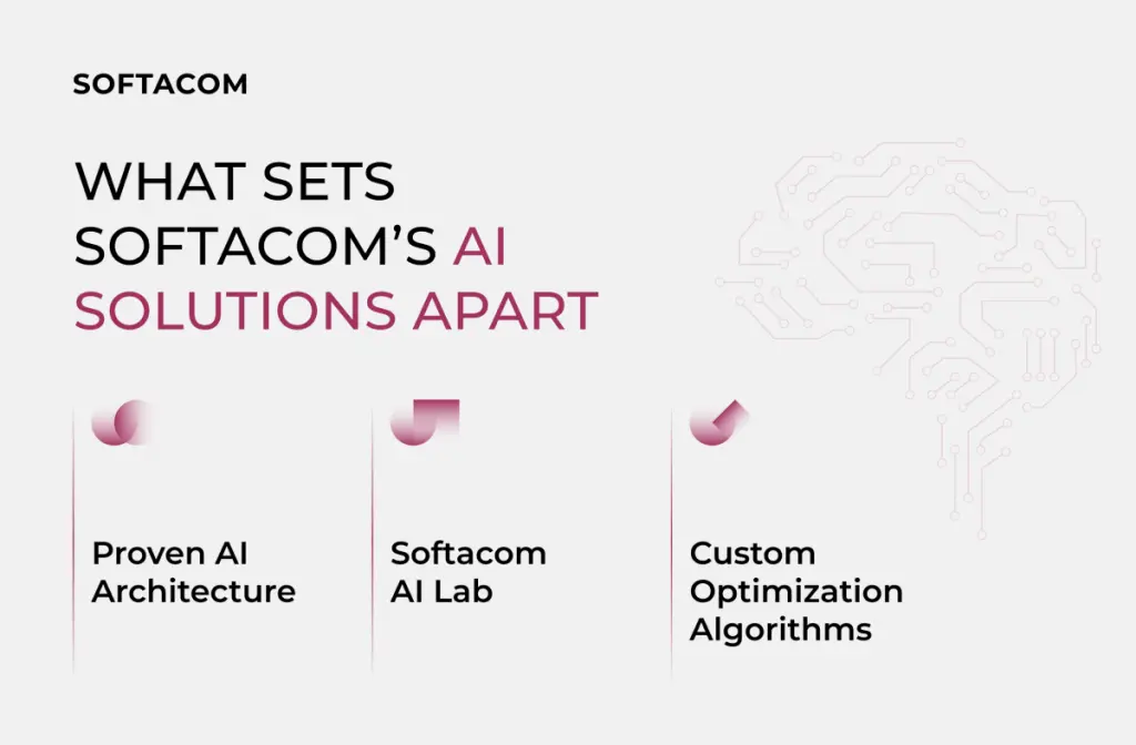 What Sets Softacom’s AI Solutions Apart