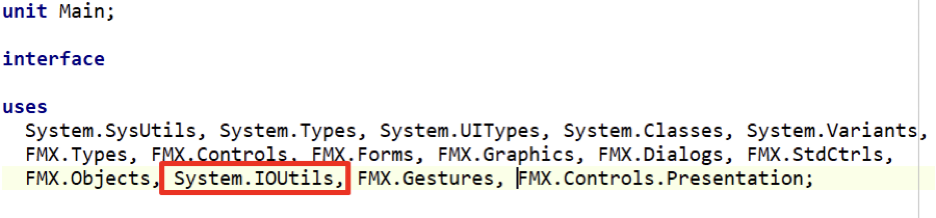 How to Use Gestures in Embarcadero Delphi FMX App